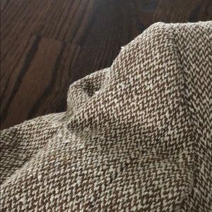 J. Crew Jackets & Coats - J Crew houndstooth wool tan white coat J. Crew Jackets & Coats - J Crew houndstooth wool tan white coat